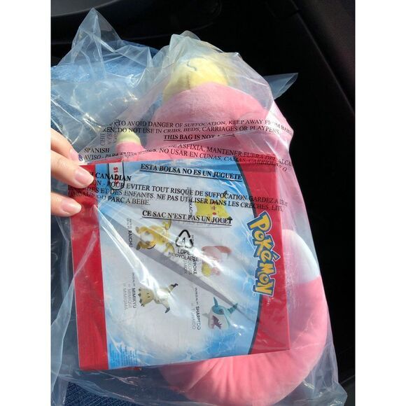 Pokémon 12" Large Slowpoke Plush - Officially Licensed - Quality & Soft Stuffed - Picture 14 of 15